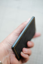 Load image into Gallery viewer, Three Pocket Minimalist - Navy Pueblo Leather