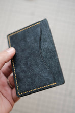 Load image into Gallery viewer, Three Pocket Minimalist - Navy Pueblo Leather