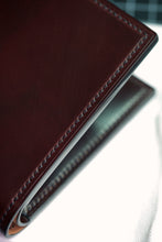 Load image into Gallery viewer, Eight Pocket Traditional Bifold - Horween Color #8 Shell Cordovan