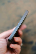 Load image into Gallery viewer, Three Pocket Minimalist - Black Shell Cordovan with Reversed Black Shell Cordovan Accent Pocket