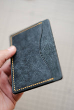 Load image into Gallery viewer, Three Pocket Minimalist - Navy Pueblo Leather