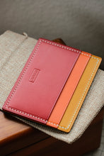 Load image into Gallery viewer, Five Pocket Cardcase - Rainbow Buttero Italian Vegtan