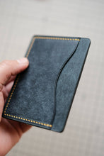 Load image into Gallery viewer, Three Pocket Minimalist - Navy Pueblo Leather
