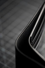 Load image into Gallery viewer, Eight Pocket Traditional Bifold - Black Japanese Shell Cordovan, Black Italian Vegtan & Black Chèvre