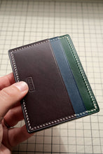 Load image into Gallery viewer, Five Pocket Cardcase - Rainbow Buttero Italian Vegtan