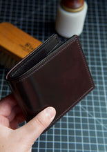Load image into Gallery viewer, Eight Pocket Traditional Bifold - Horween Color #8 Shell Cordovan
