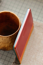 Load image into Gallery viewer, Five Pocket Cardcase - Rainbow Buttero Italian Vegtan