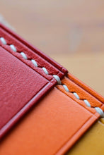 Load image into Gallery viewer, Five Pocket Cardcase - Rainbow Buttero Italian Vegtan