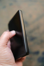 Load image into Gallery viewer, Three Pocket Minimalist - Black Shell Cordovan with Reversed Black Shell Cordovan Accent Pocket