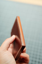 Load image into Gallery viewer, Three Pocket Minimalist - Extra Greasy Garnet Shell Cordovan