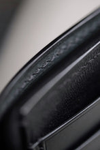 Load image into Gallery viewer, Eight Pocket Traditional Bifold - Black Japanese Shell Cordovan, Black Italian Vegtan & Black Chèvre