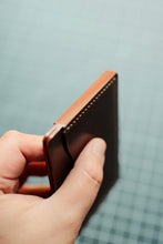 Load image into Gallery viewer, Three Pocket Minimalist - Extra Greasy Garnet Shell Cordovan