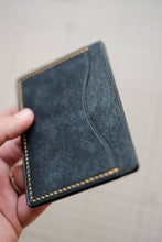 Load image into Gallery viewer, Three Pocket Minimalist - Navy Pueblo Leather