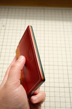 Load image into Gallery viewer, Five Pocket Cardcase - Rainbow Buttero Italian Vegtan