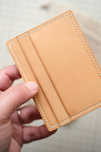 Load image into Gallery viewer, Four Pocket Cardcase - Natural Buttero Vegtan