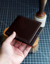 Load image into Gallery viewer, Eight Pocket Traditional Bifold - Horween Color #8 Shell Cordovan