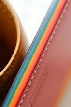 Load image into Gallery viewer, Five Pocket Cardcase - Rainbow Buttero Italian Vegtan