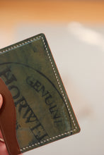 Load image into Gallery viewer, Three Pocket Minimalist - Garnet, Reversed Bourbon, Reversed Black and Bourbon Horween Shell Cordovan