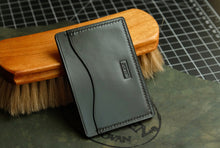 Load image into Gallery viewer, Three Pocket Minimalist - Black Horween Shell Cordovan