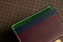 Load image into Gallery viewer, Five Pocket Cardcase - Rainbow Italian Vegtan
