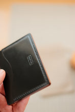 Load image into Gallery viewer, Three Pocket Minimalist - Black, Color 8 and Reversed Black Horween Shell Cordovan
