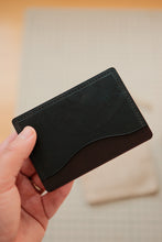 Load image into Gallery viewer, Three Pocket Minimalist - Black, Color 8 and Reversed Black Horween Shell Cordovan
