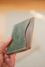 Load image into Gallery viewer, Three Pocket Minimalist - Garnet, Reversed Bourbon, Reversed Black and Bourbon Horween Shell Cordovan
