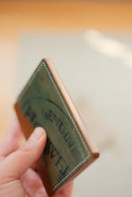 Load image into Gallery viewer, Three Pocket Minimalist - Garnet, Reversed Bourbon, Reversed Black and Bourbon Horween Shell Cordovan
